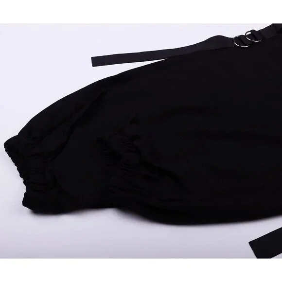 Breathable Baggy Women's Cargo Pants with Chain - X-Large Size Ready to Impress - Picture 7 of 7